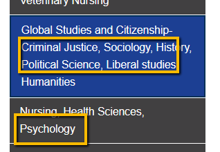 CJ Subject Specific Resources CJ Subject Specific Resources