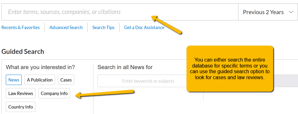 Keyword and Guided Search Keyword and Guided Search