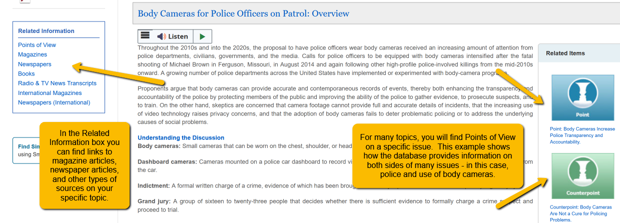 Points of View Search Points of View Search
