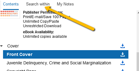 Search Within a Book Search Within a Book