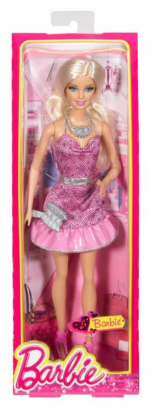 picture of Barbie in her package
