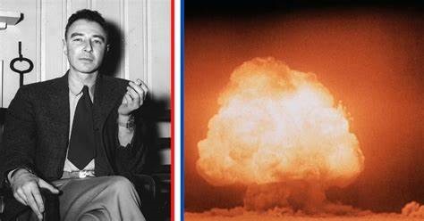 PIcture of Oppenheimer and the atomic bomb